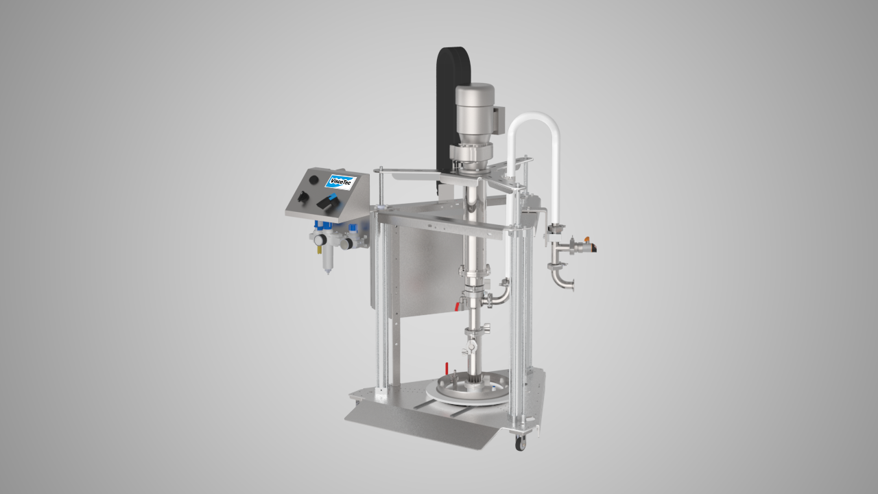 ViscoMT-XS: sistema de vaciado de fluidos higiénico para aplicaciones higiénicas ViscoMT-XS: sistema de vaciado de fluidos higiénico para aplicaciones higiénicas