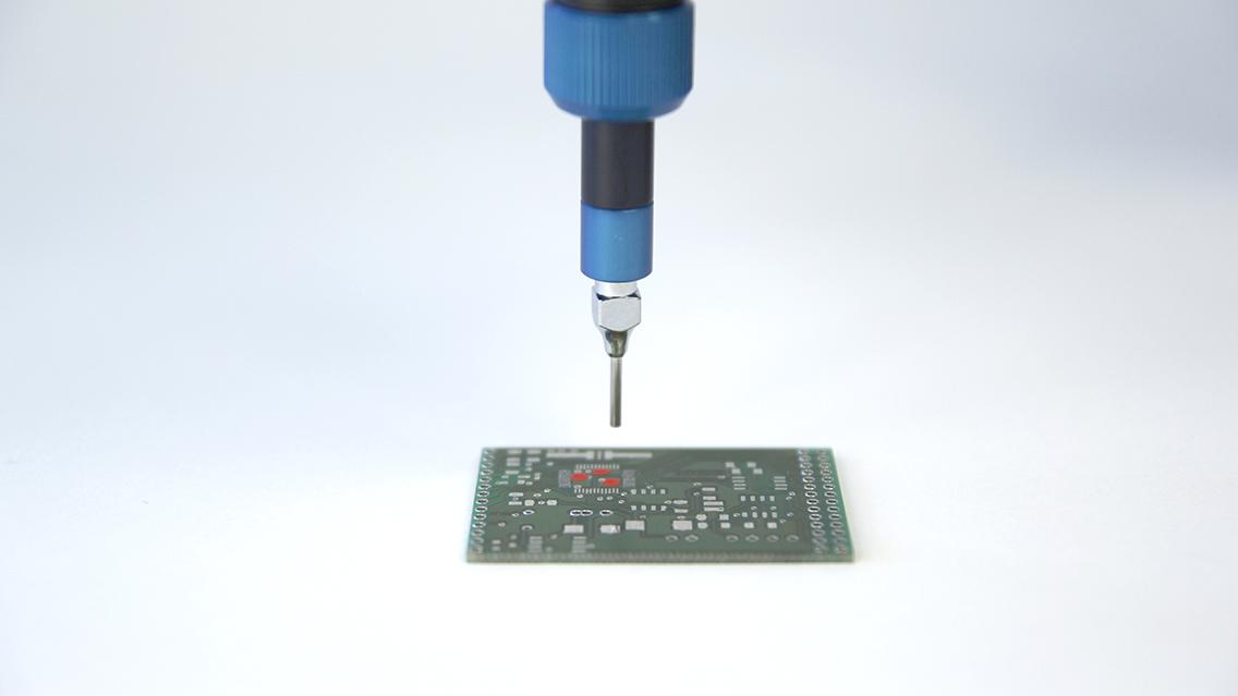 Microdosificación ViscoTec en pequeñas cantidades Microdosificación ViscoTec en pequeñas cantidades