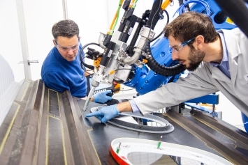 Soluciones de dosificación de sellantes para el sector aeroespacial Soluciones de dosificación de sellantes para el sector aeroespacial