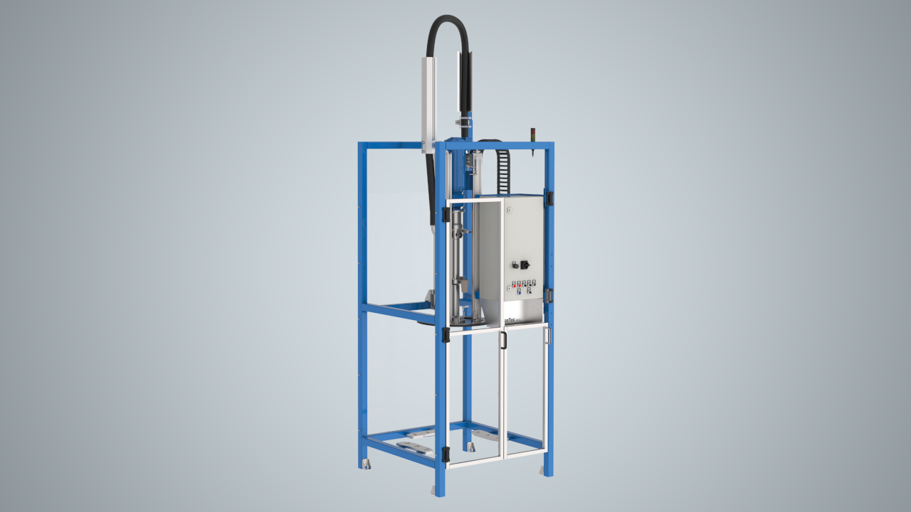 Sistema de vaciado de fluidos ViscoMT-XL para aplicaciones industriales Sistema de vaciado de fluidos ViscoMT-XL para aplicaciones industriales