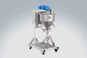 Supplying systems for low to high viscosity fluids & pastes