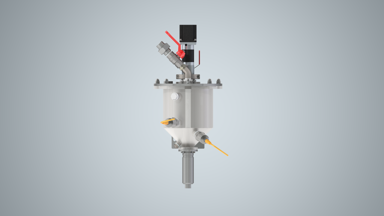 Preparation system and feed system for liquid materials ViscoTreat product supply tank Preparation system and feed system for liquid materials ViscoTreat product supply tank