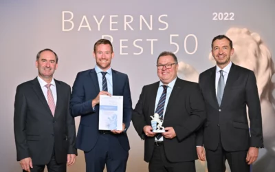 ViscoTec turns 25 and is one of „Bayerns Best 50“