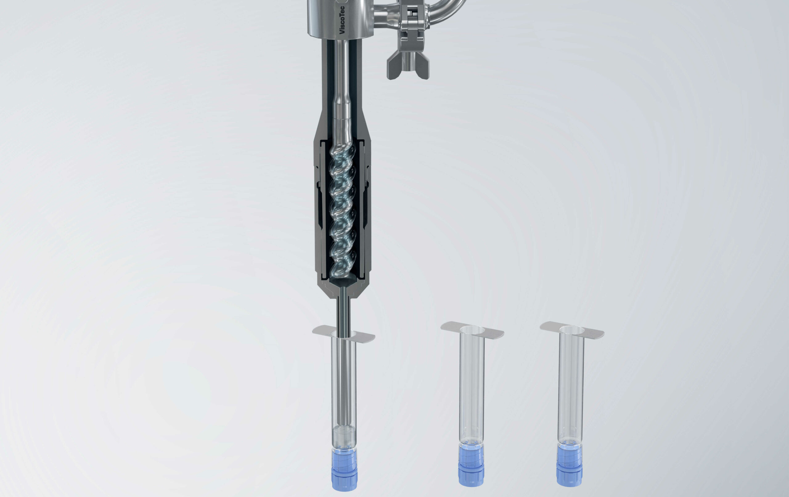 Gentle and highly precise syringe filling with the endless piston principle Gentle and highly precise syringe filling with the endless piston principle