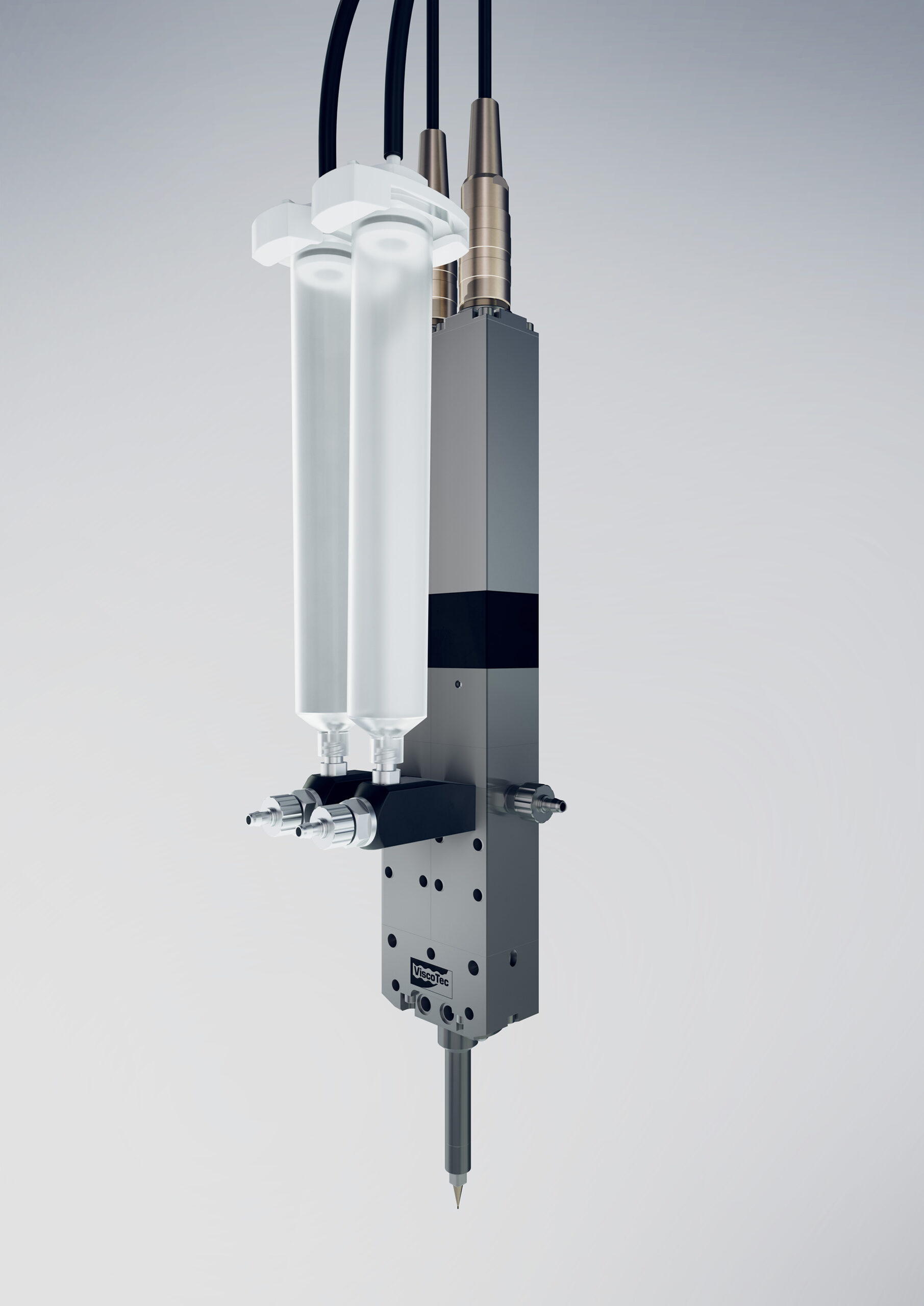 vipro-HEAD-FDA-print-head-2-component ViscoTec presents new L-Series and proven dispensing solutions at productronica in Munich